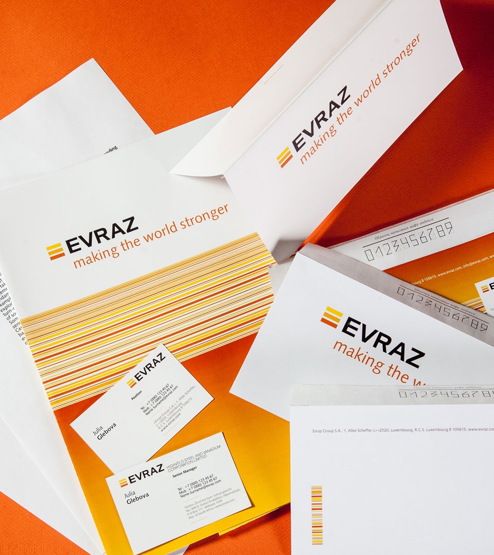 Евраз: Евраз: Актуализация логотипа, фирменный стиль (1.2)