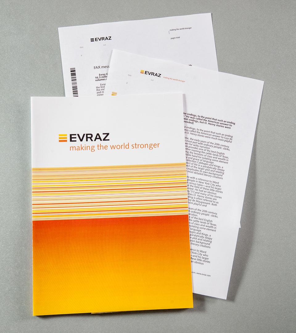 Евраз: Евраз: Актуализация логотипа, фирменный стиль (2.1)