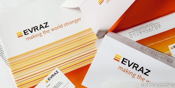Евраз: Актуализация логотипа, фирменный стиль