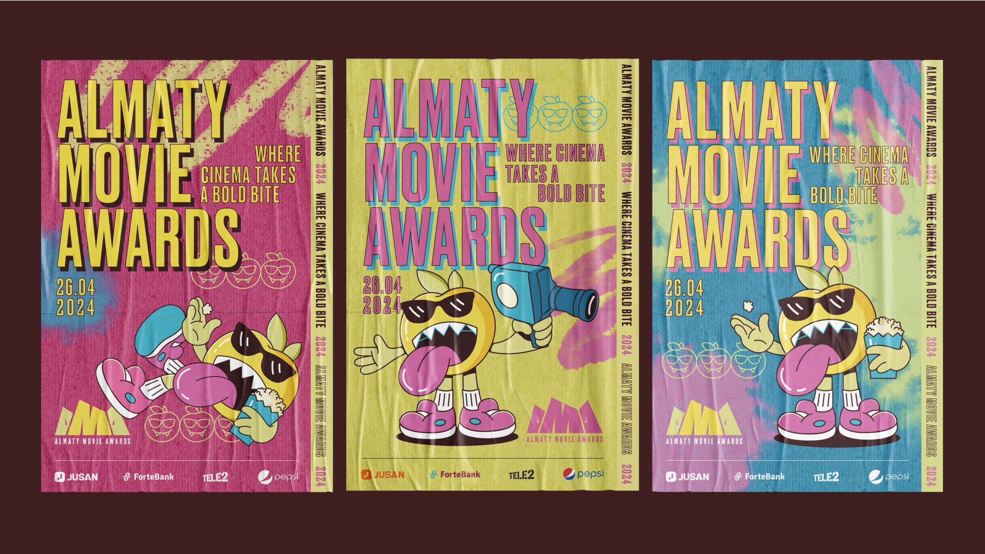 Кинопремия Almaty Movie Awards: Кинопремия Almaty Movie Awards: Дизайн персонажа и логотипа (3.1)